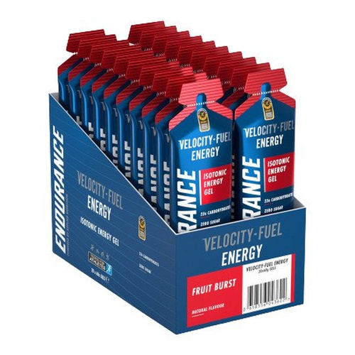 Applied Nutrition Endurance Energy Isotonic Energy Gel, Fruit Burst 20 x 60g