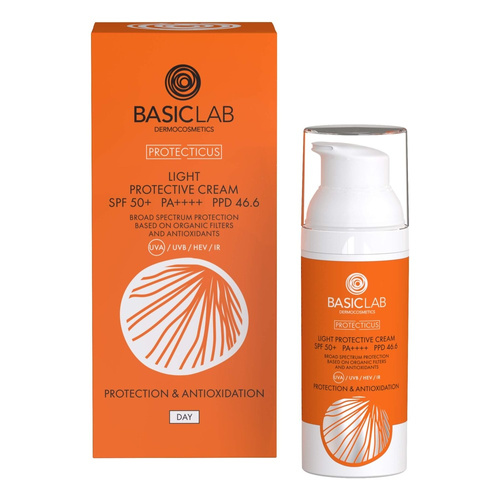 BasicLab Protecticus Light Protective Cream SPF 50 50ml