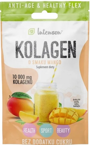 Intenson Collagen Mango Flavor with Hyaluronic Acid and Vitamin C 60g