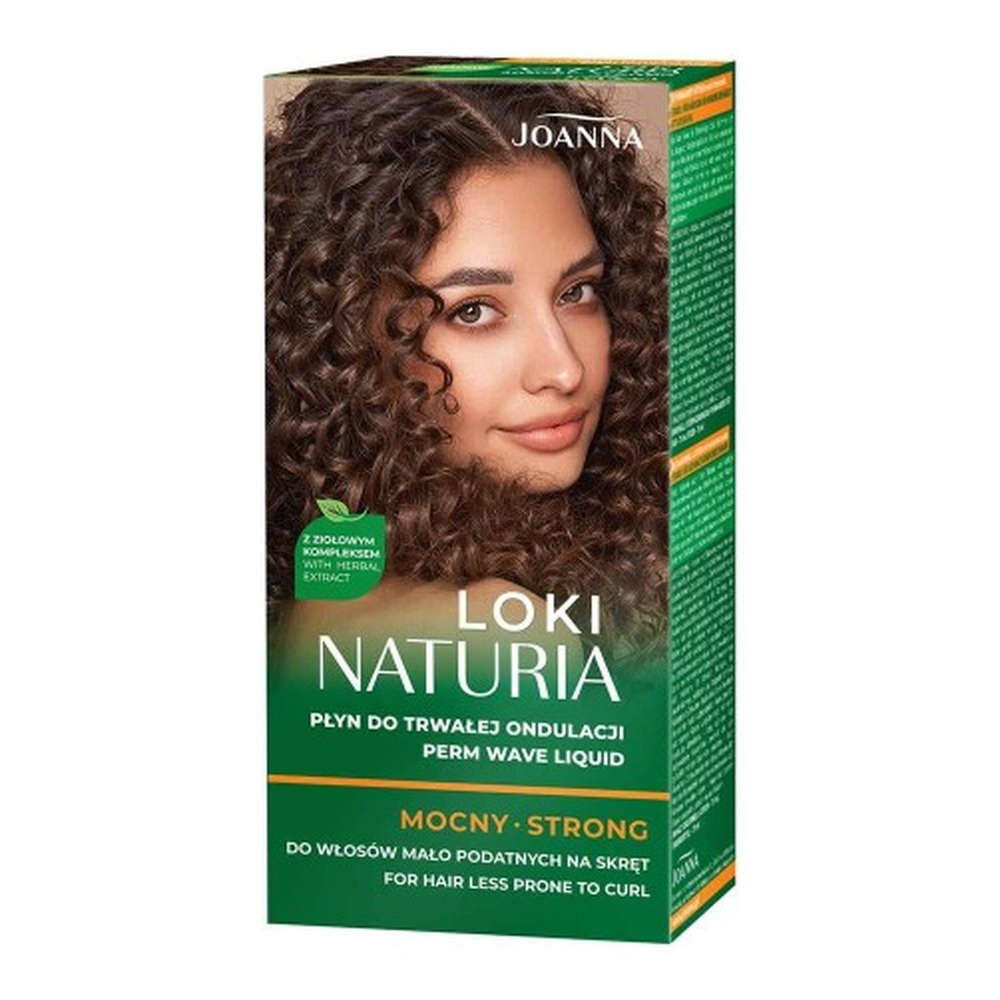 Joanna Naturia Loki Płyn i Utrwalacz do Trwałej Ondulacji Mocny 2x75ml