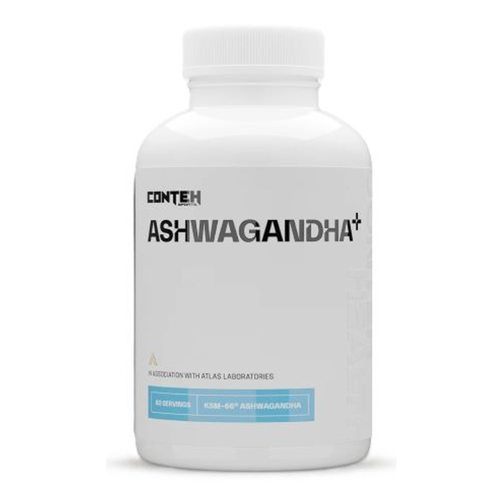 Conteh Sports Ashwagandha+ Supplement for Stress and Anxiety Reduction 120 Capsules