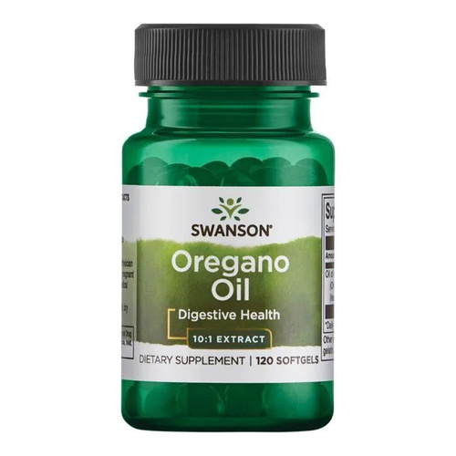 Swanson Oregano Oil 10:1 Extract 120 Kapsułek