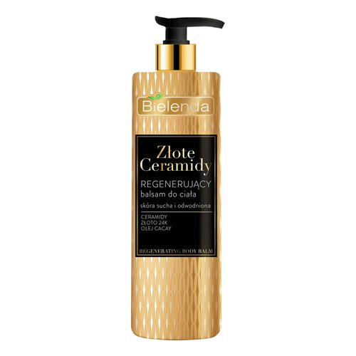 Bielenda Golden Ceramides Regenerating Body Lotion for Dry and Dehydrated Skin 400ml