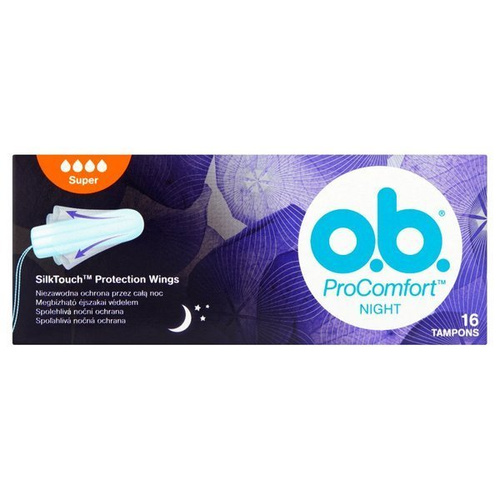 Tampons ob ProComfort Night, Super 16pcs