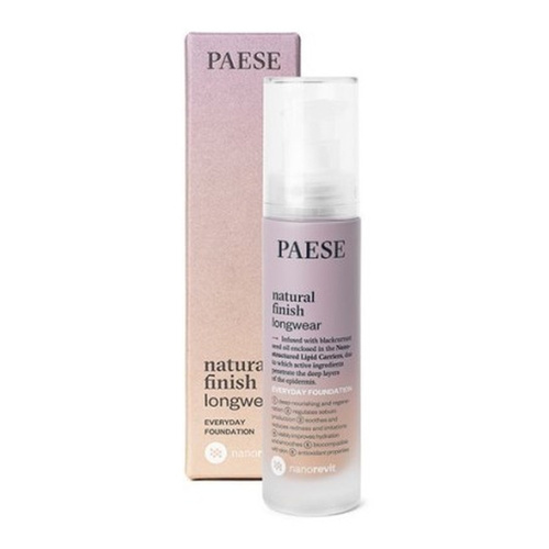 Paese Nanorevit Natural Finish Długotrwały Podkład o Naturalnym Wykończeniu Nr 06 Honey 35ml