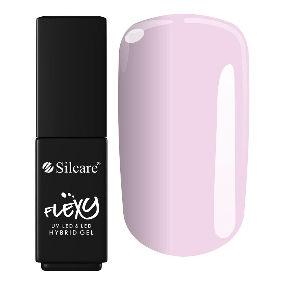 Silcare Flexy UV/LED Hybrid Nail Polish 65 Powdery Mist 4.5g
