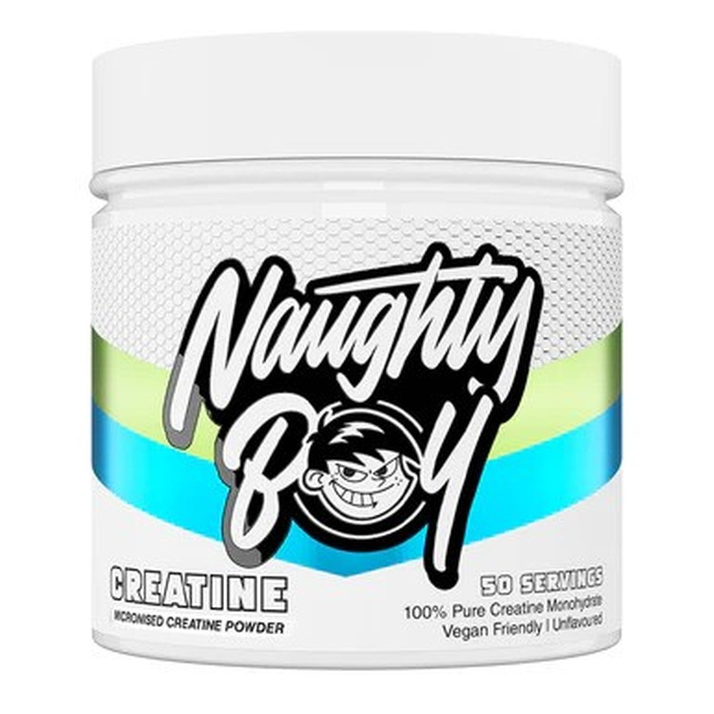 Naughty Boy Creatine Micronised Powder for Strength and Endurance 150g