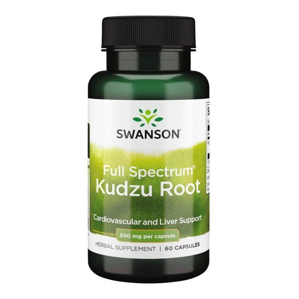 Swanson Full Spectrum Kudzu Root 500mg 60 Capsules