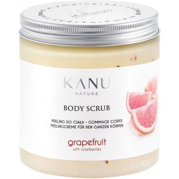 Kanu Nature Refreshing Salt Scrub with Grapefruit and Cranberry Scent 350g Best Before 22.02.26