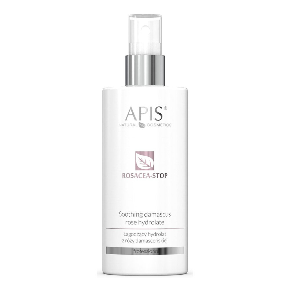 Apis Rosacea-Stop Soothing Damascus Rose Hydrolate for Sensitive and Irritated Skin with Rosacea 300ml