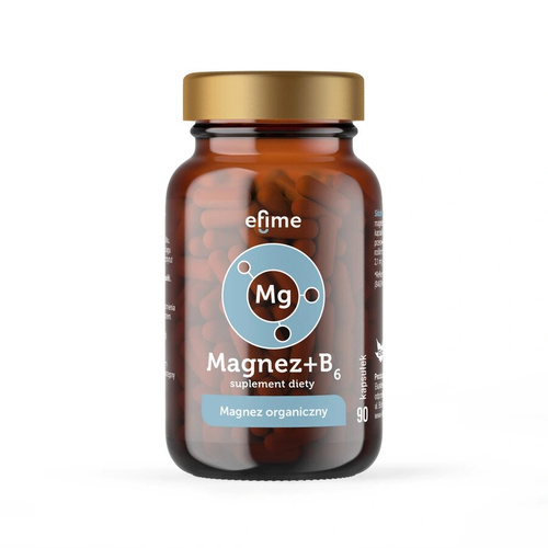 EkaMedica Efime Organic Magnesium + B6 90 Capsules 