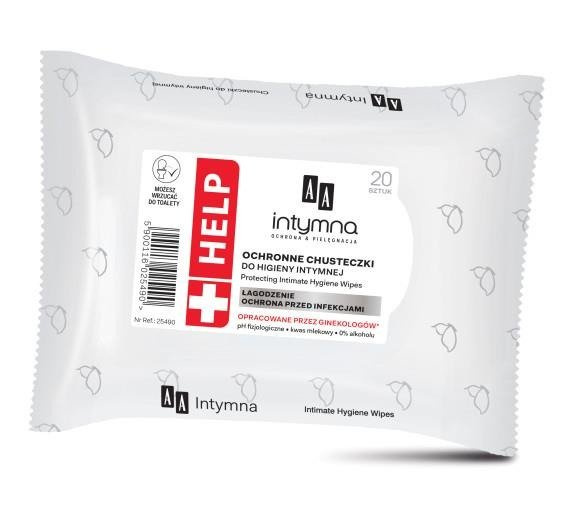 OCEANIC AA INTIMA Help protective wipes for intimate hygiene 20pcs