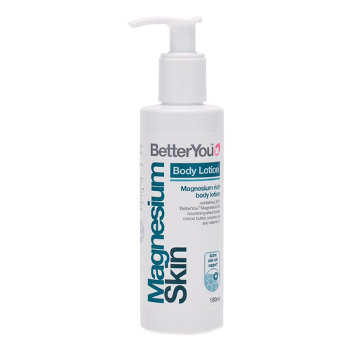BetterYou Magnesium Skin Body Lotion to Hydrate and Nourish Skin 180ml