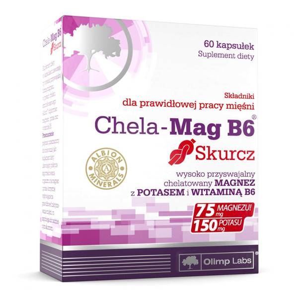 OLIMP Chela - Mag B6 Cramp Capsule, 60pcs