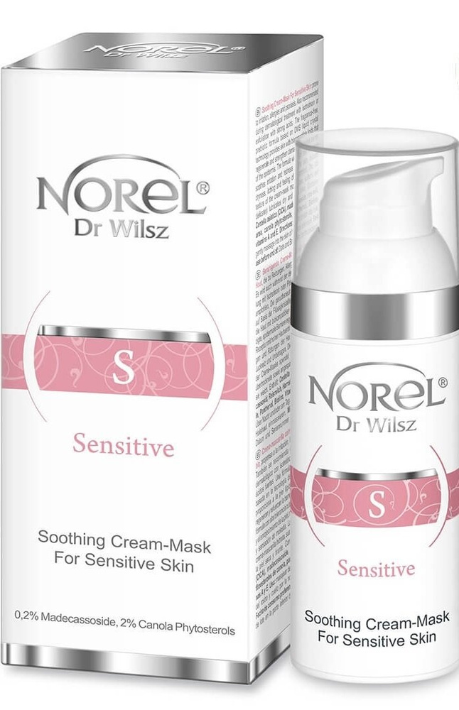 Norel Sensitive Łagodząca Maska Krem dla Skóry Wrażliwej 50ml
