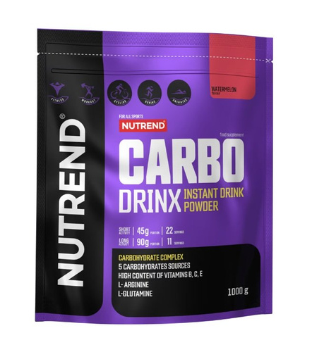 Nutrend Carbodrinx Arbuzowy Odżywka Węglowodanowa na Energię i Regenerację 1000g