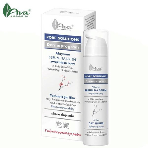 AVA PORE SOLUTIONS Day Face Serum For Mature Skin, 50 ml