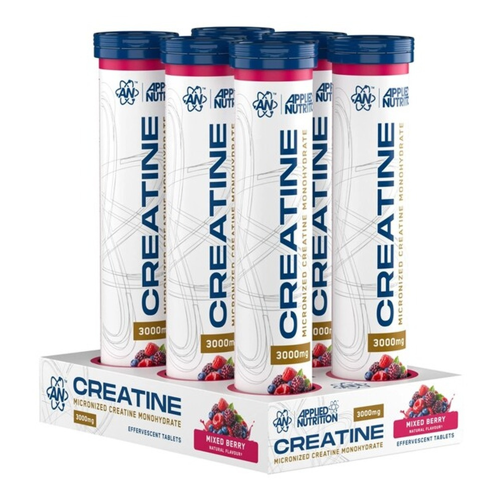 Applied Nutrition Creatine Monohydrate Effervescent Tablets, Mixed Berry 6 x 16 tabs