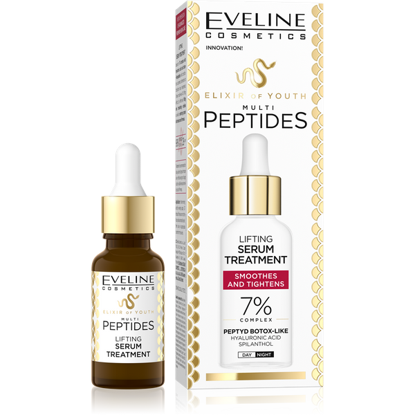 Eveline Elixir Of Youth Multi Peptydy Serum-Zabieg Liftingujący dla Skóry Dojrzałej 18ml