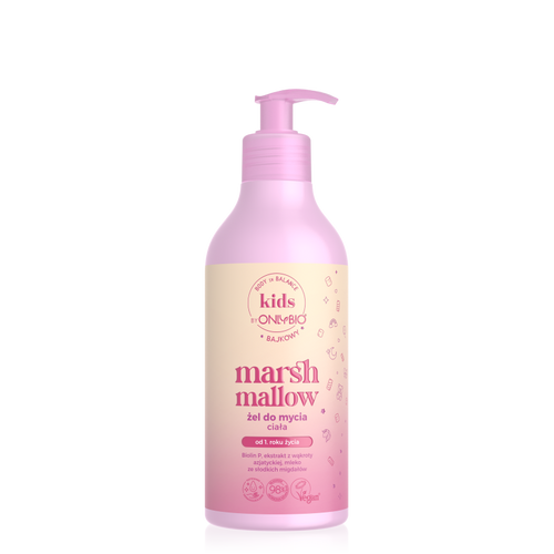 OnlyBio Body in Balance Kids Marshmallow Żel do Mycia Ciała 400ml