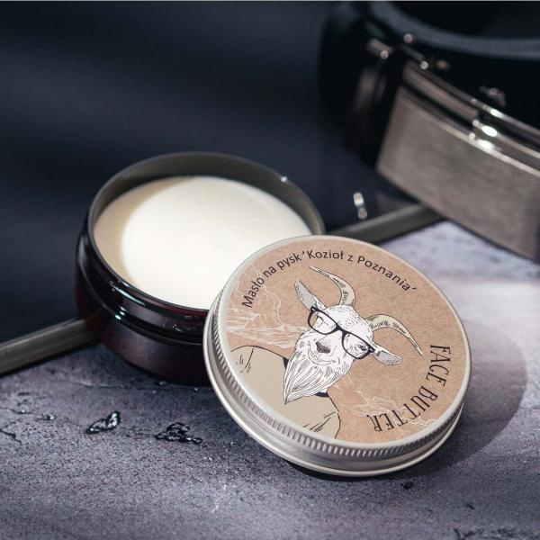 LaQ Kozioł Naturalne Masło do Twarzy dla Mężczyzn 50ml