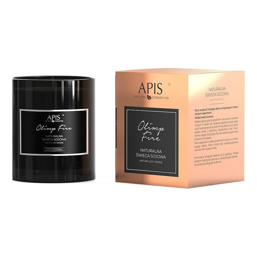 Apis Olimp Fire Naturalna Świeca Sojowa 100%  220g
