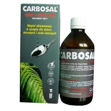 Carbosal syrop o smaku coli 100ml