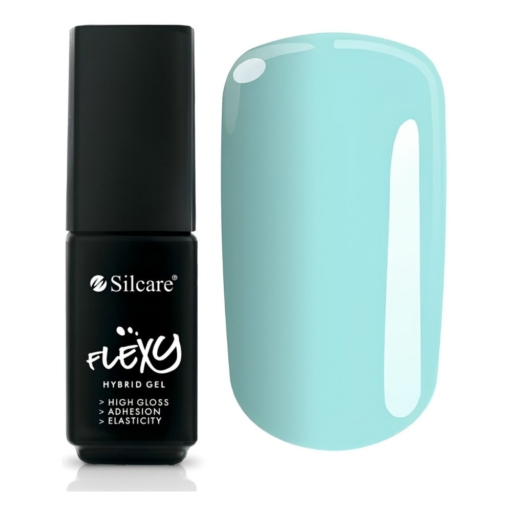 Silcare Flexy UV/LED Hybrid Nail Polish 116 Mint Turquoise 4.5g