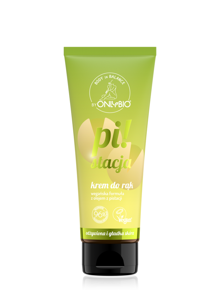 OnlyBio Body in Balance Nawilżający Krem do rąk Pistacja 50ml