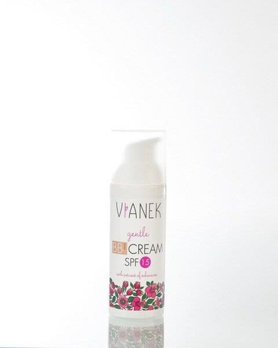 VIANEK ŁAGODZĄCY Krem Do Twarzy Bb Spf 15 Ciemny