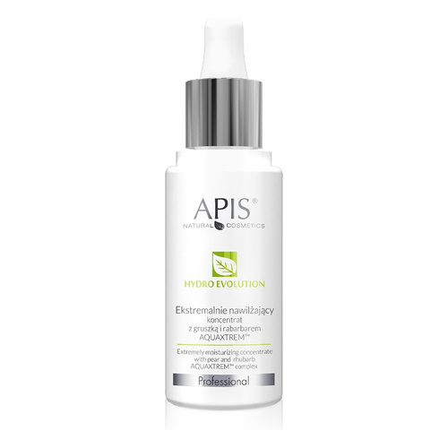 Apis Professional Hydro Evolution Ekstremalnie Nawilżający Koncentrat z Gruszką i Rabarbarem Aquaxtrem™ dla Skóry Odwodnionej 30ml
