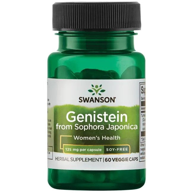 Swanson Genistein from Sophora Japonica 125mg 60 Kapsułek