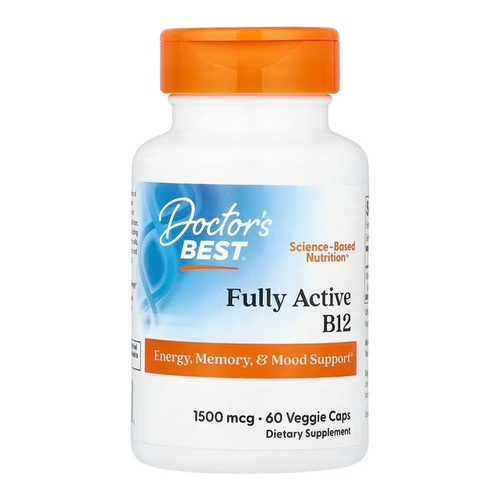 Doctor's Best Fully Active B12 1500mcg 60 Capsules
