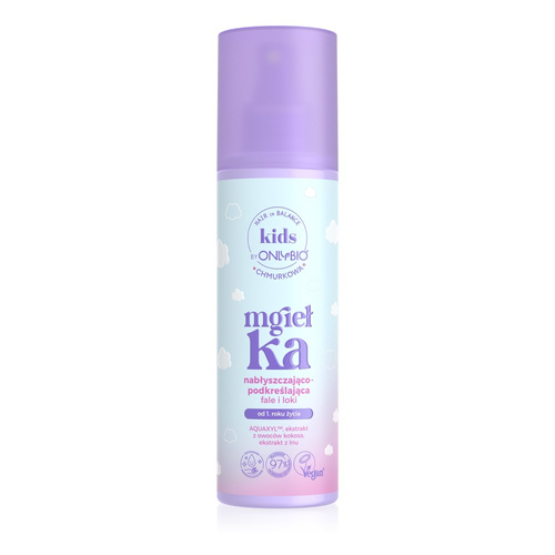 OnlyBio Hair in Balance Kids Chmurkowa Shine Enhancing Waves and Curls Mist 200ml