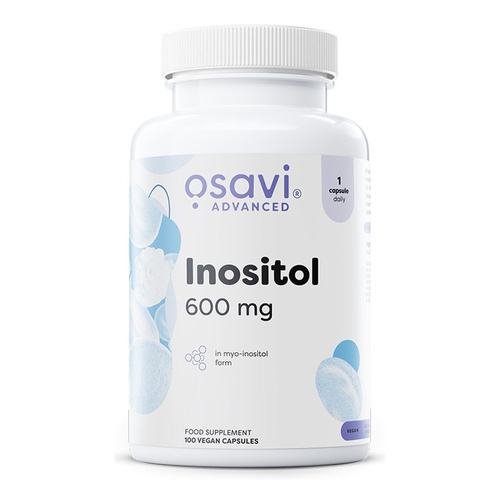 Osavi Inositol 600mg for Hormone Balance and Fertility Support 100 Vcaps