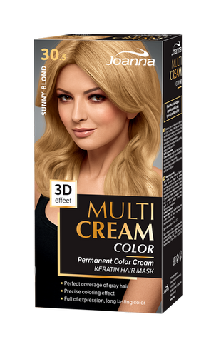 Joanna Multi Cream Color 3D Effect Farba Nr 30,5 Słoneczny Blond 1 Sztuka