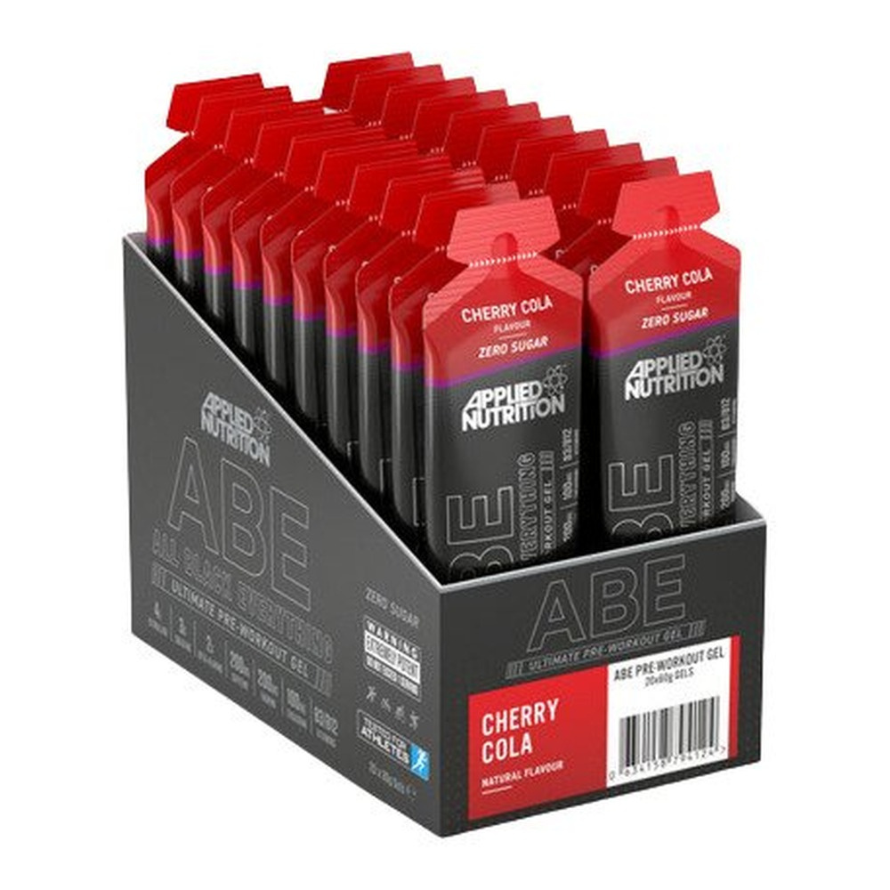 Applied Nutrition ABE All Black Everything Gel, Cherry Cola 20 x 60g