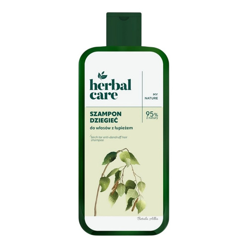 Herbal Care Oczyszczający Szampon Dziegieć Brzozowy dla Włosów z Łupieżem 330ml