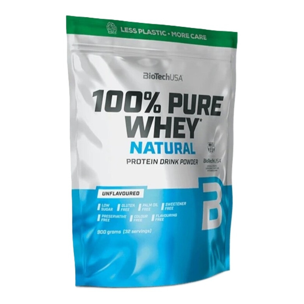 BioTechUSA 100% Pure Whey, Unflavoured 900g