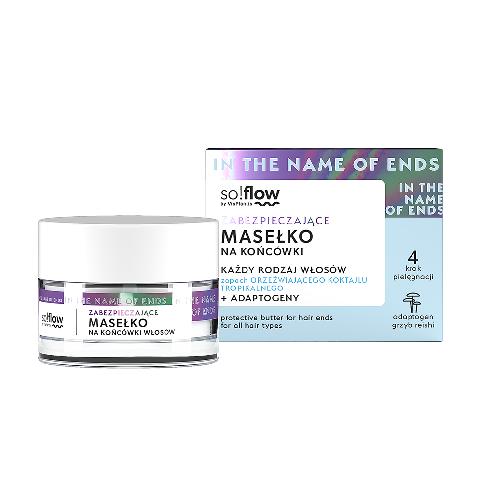So!Flow Zabezpieczające Masełko na Końcówki dla Każdego Rodzaju Włosów 15ml