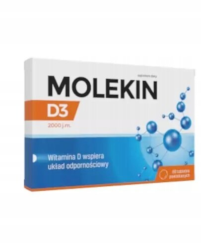 Molekin D3 2000 jm 60 tablets