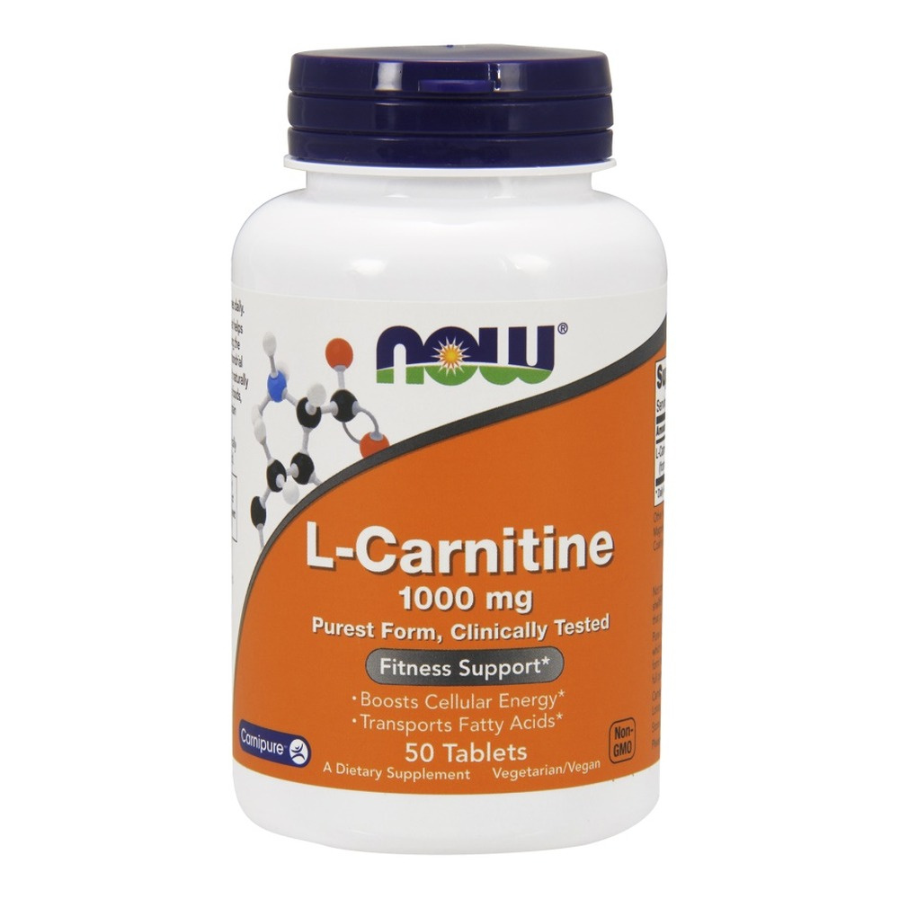 L-Carnitine, 1000mg - 50 tabs