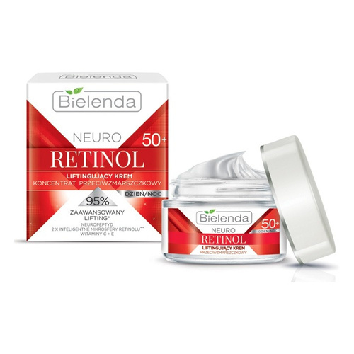 Bielenda Neuro Retinol Lifting Anti Wrinkle Face Cream Concentrate 50+ 50ml