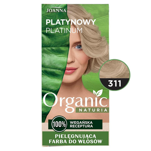Joanna Organic Vegan Farba Nr 311 Platynowy 1 Sztuka