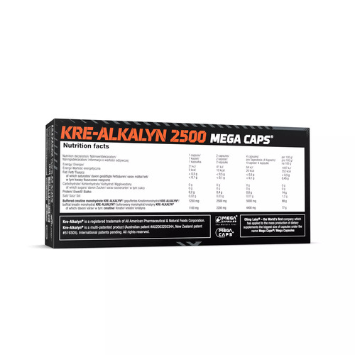 Olimp Kre-Alkalyn 2500 Mega Caps 120 Kapsułek