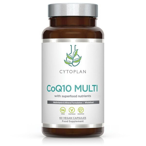 Cytoplan CoQ10 Multi Multiwitamina o Wysokiej Sile Działania na Wsparcie Funkcji Poznawczych i Odporności 60 Kapsułek
