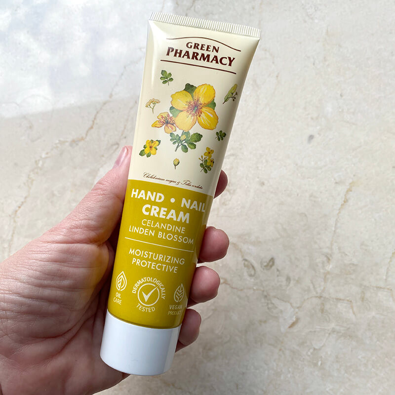 Green Pharmacy Hand and Nail Cream Celandine and Linden Blossom 100ml