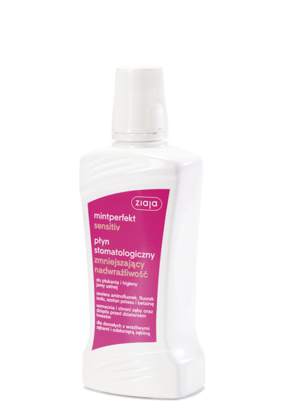 ZIAJA MINT PERFECT Sensitive hypersensitive fluid, 500ml