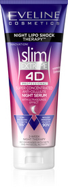 Eveline SLIM 4D EXTREME Super-concentrated Night Anti-Cellulite Serum 250ml