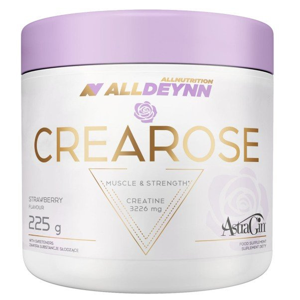 AllDeynn Crearose Creatine Monohydrate Training Performance Strawberry 225g
